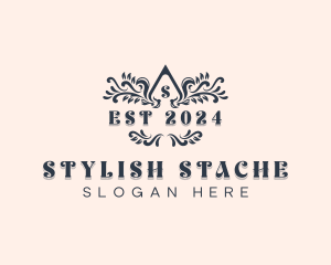 Stylish Garden Wedding logo design