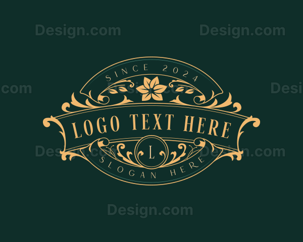 Luxury Floral Garden Logo