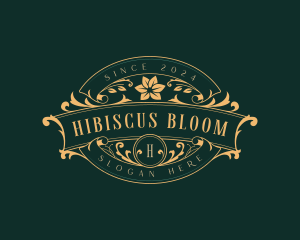 Luxury Floral Garden logo design