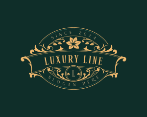 Luxury Floral Garden logo design