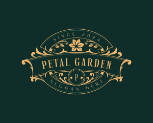 Luxury Floral Garden logo design