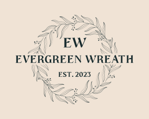 Elegant Wreath Fashion logo design