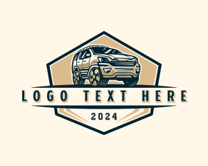 Automotive SUV Transportation Logo