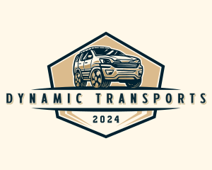 Automotive SUV Transportation logo design