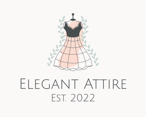 Tailoring Gown Fashion  logo design