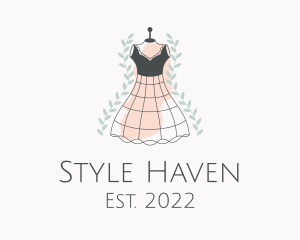 Tailoring Gown Fashion  logo design