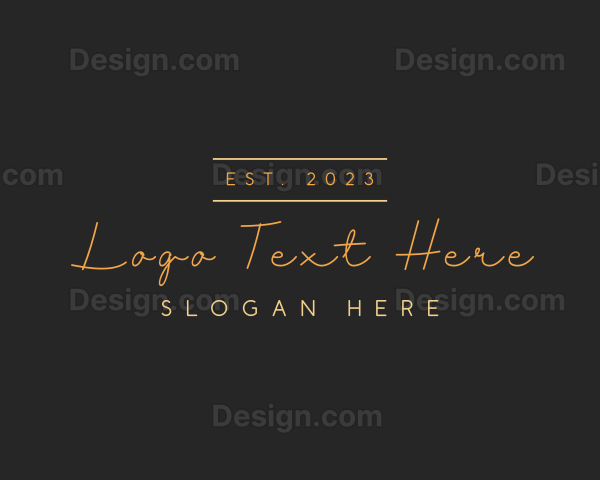 Elegant Premium Business Logo