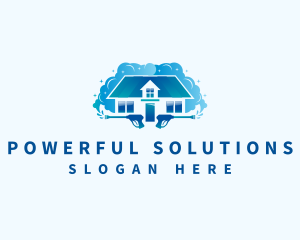 Power Wash Cleaner logo design