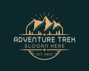 Mountain Travel  Adventure logo design