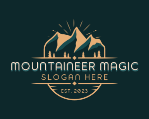 Mountain Travel  Adventure logo design