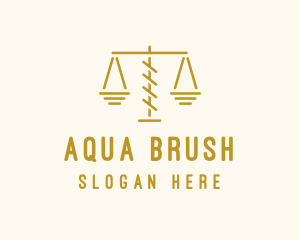 Legal Attorney Scales logo design