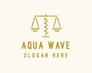 Legal Attorney Scales logo design