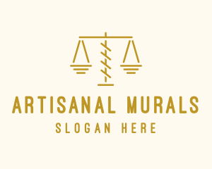 Legal Attorney Scales logo design