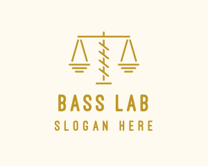 Legal Attorney Scales logo design