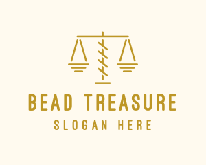 Legal Attorney Scales logo design