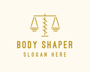 Legal Attorney Scales logo design