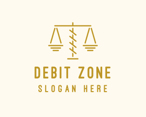 Legal Attorney Scales logo design