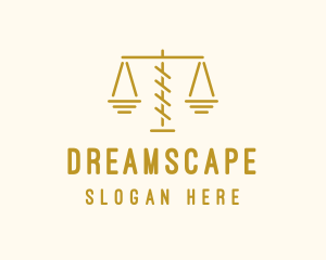 Legal Attorney Scales logo design