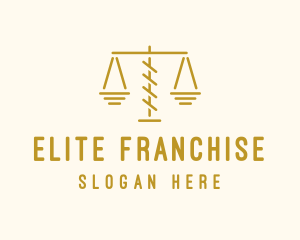 Legal Attorney Scales logo design