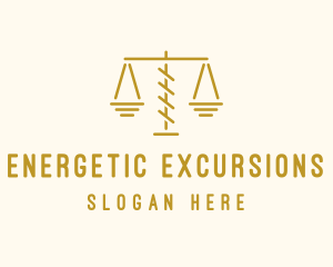 Legal Attorney Scales logo design