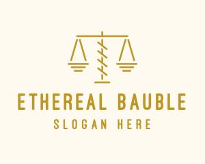 Legal Attorney Scales logo design