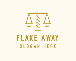 Legal Attorney Scales logo design