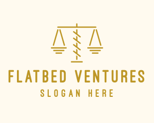 Legal Attorney Scales logo design