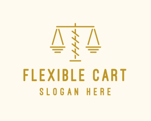 Legal Attorney Scales logo design