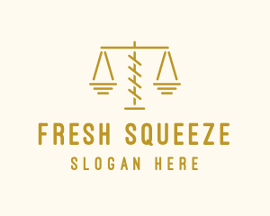 Legal Attorney Scales logo design