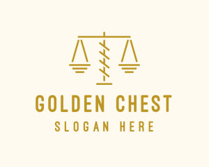 Legal Attorney Scales logo design