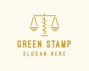 Legal Attorney Scales logo design