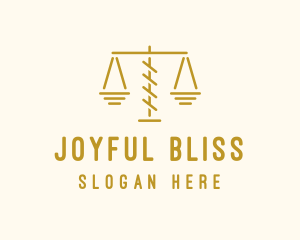 Legal Attorney Scales logo design