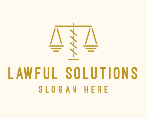 Legal Attorney Scales logo