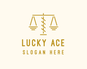 Legal Attorney Scales logo design