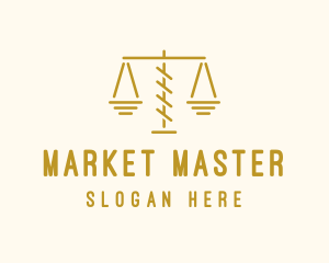 Legal Attorney Scales logo design