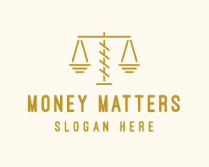 Legal Attorney Scales logo design