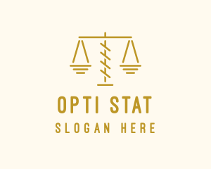 Legal Attorney Scales logo design