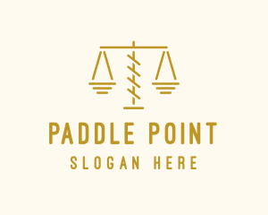 Legal Attorney Scales logo design