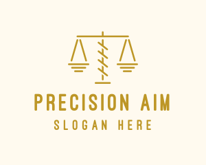 Legal Attorney Scales logo design