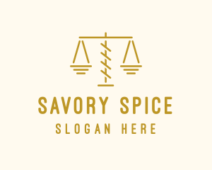 Legal Attorney Scales logo design