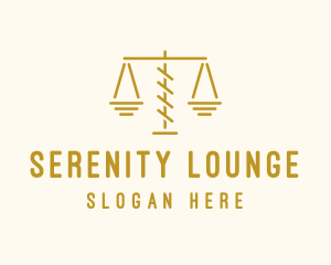 Legal Attorney Scales logo design