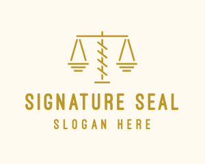 Legal Attorney Scales logo