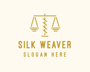 Legal Attorney Scales logo design