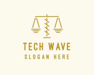 Legal Attorney Scales logo design