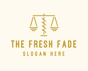 Legal Attorney Scales logo design