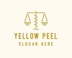 Legal Attorney Scales logo design