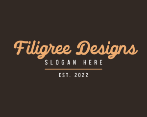 Designer SIgnature Firm  logo design