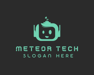 Educational Tech Bot logo design