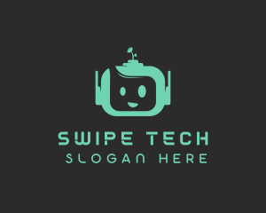 Educational Tech Bot logo design