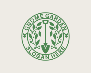 Garden Shovel Landscaping logo design